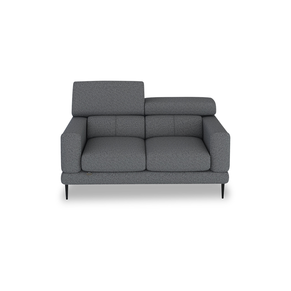 UNIQ - Pull-Out Fabric / Leather Sofa (2-seater)