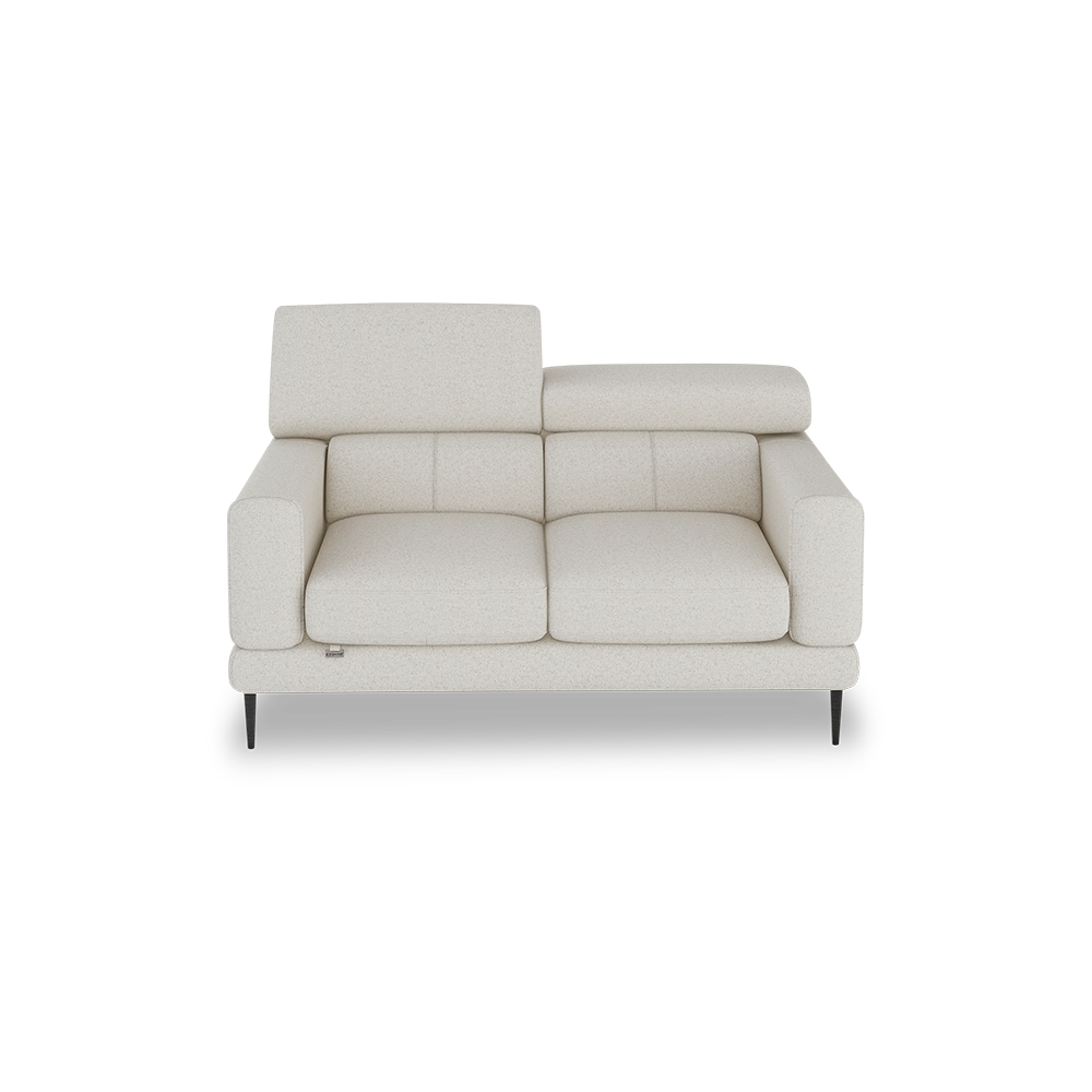 UNIQ - Pull-Out Fabric / Leather Sofa (2-seater)
