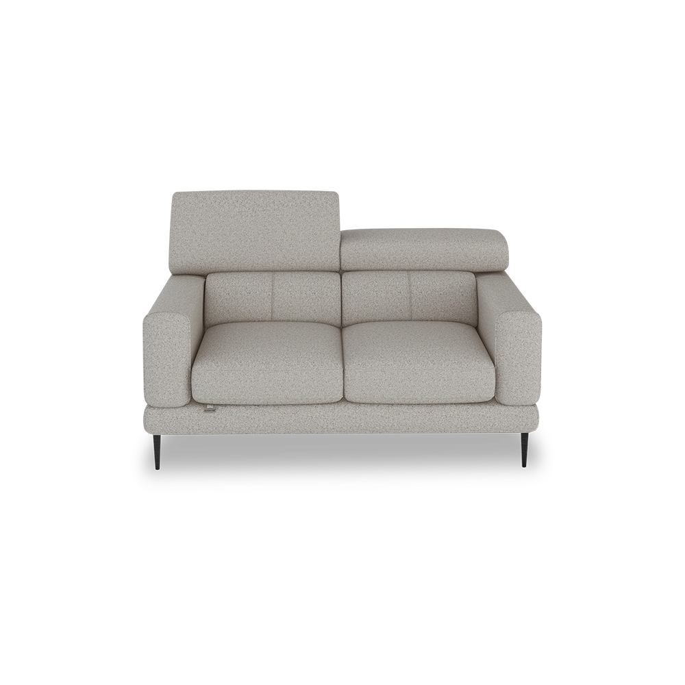 UNIQ - Pull-Out Fabric / Leather Sofa (2-seater)