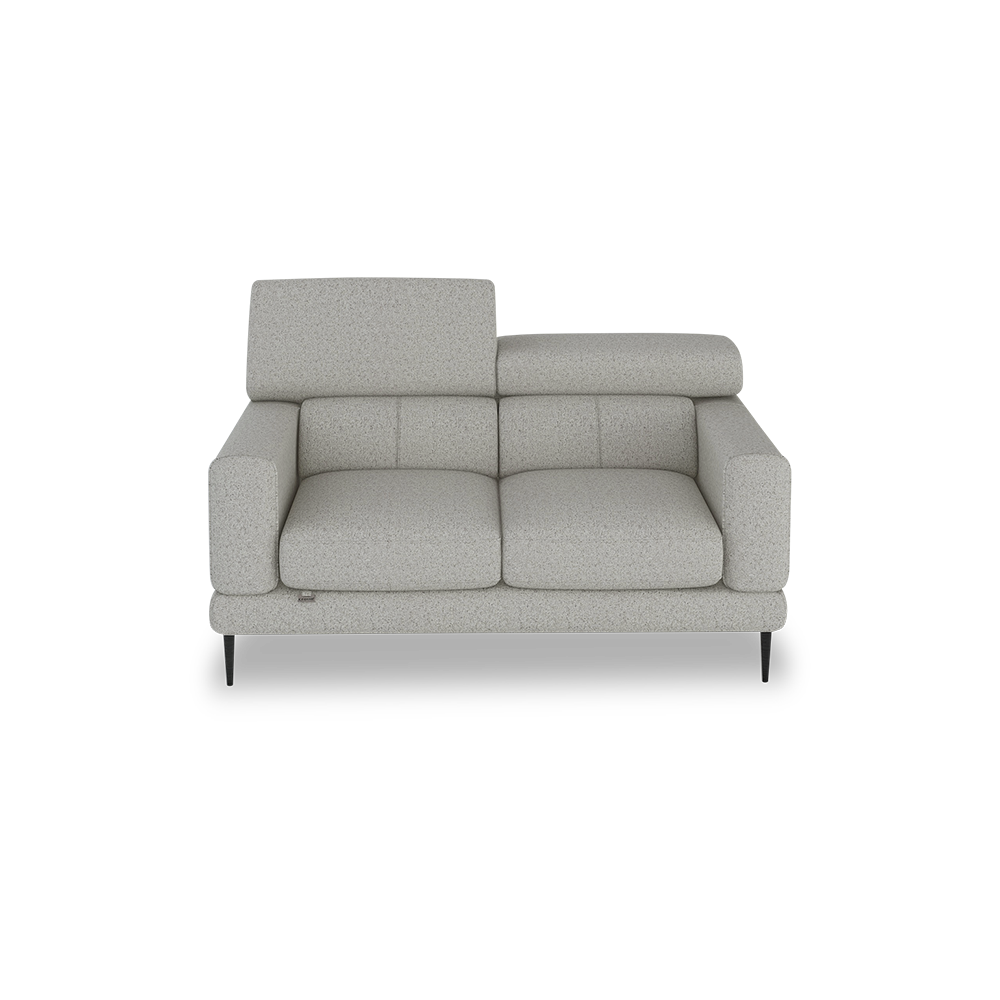 UNIQ - Pull-Out Fabric / Leather Sofa (2-seater)