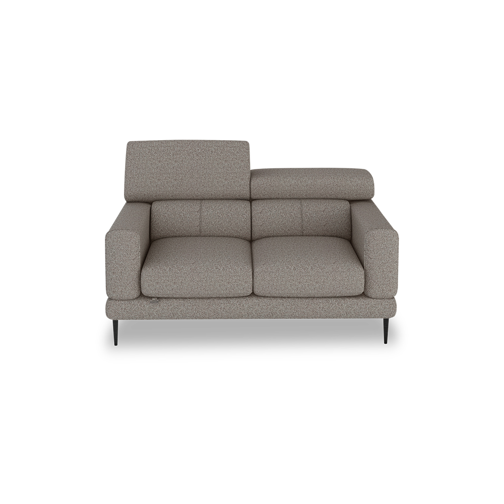 UNIQ - Pull-Out Fabric / Leather Sofa (2-seater)