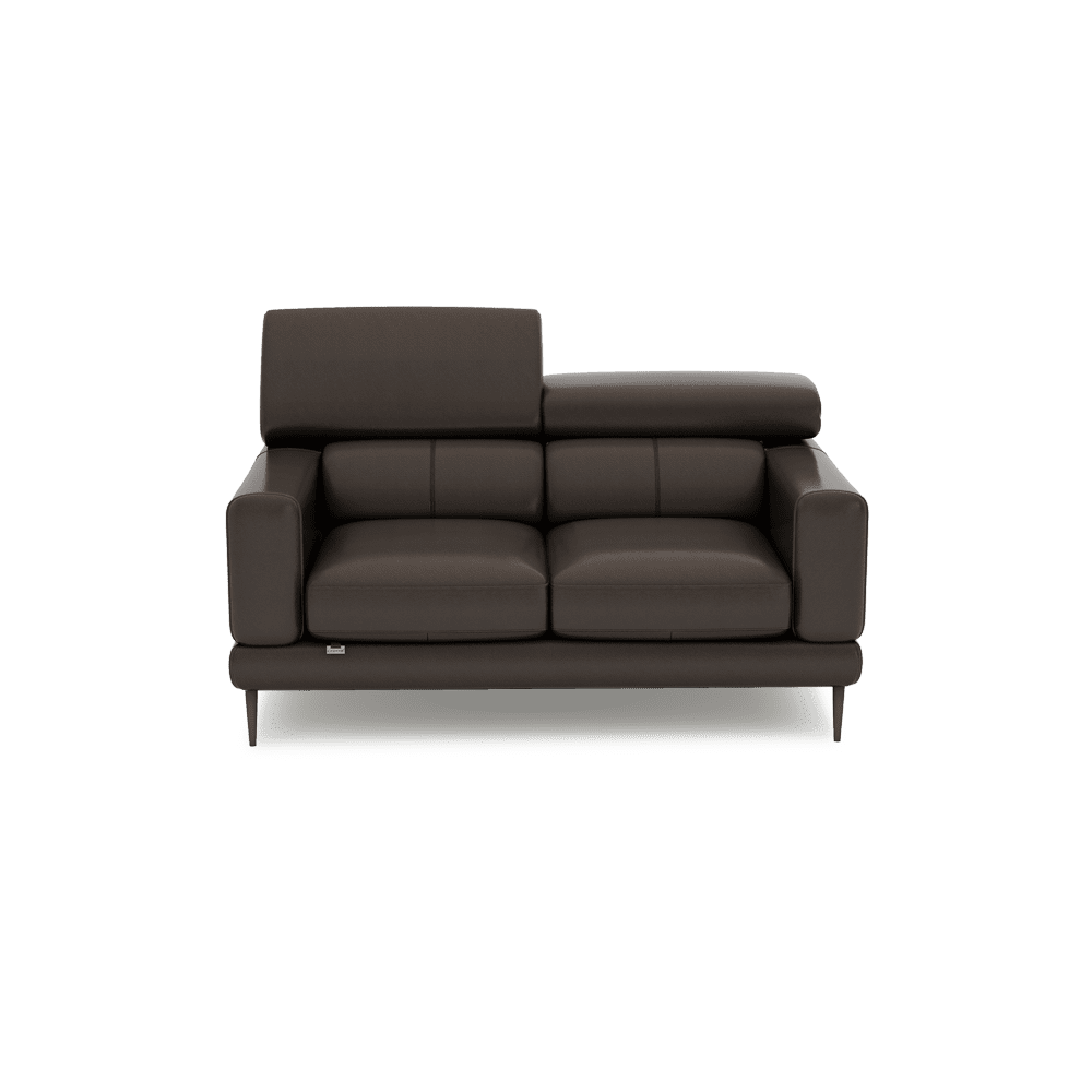 UNIQ - Pull-Out Fabric / Leather Sofa (2-seater)