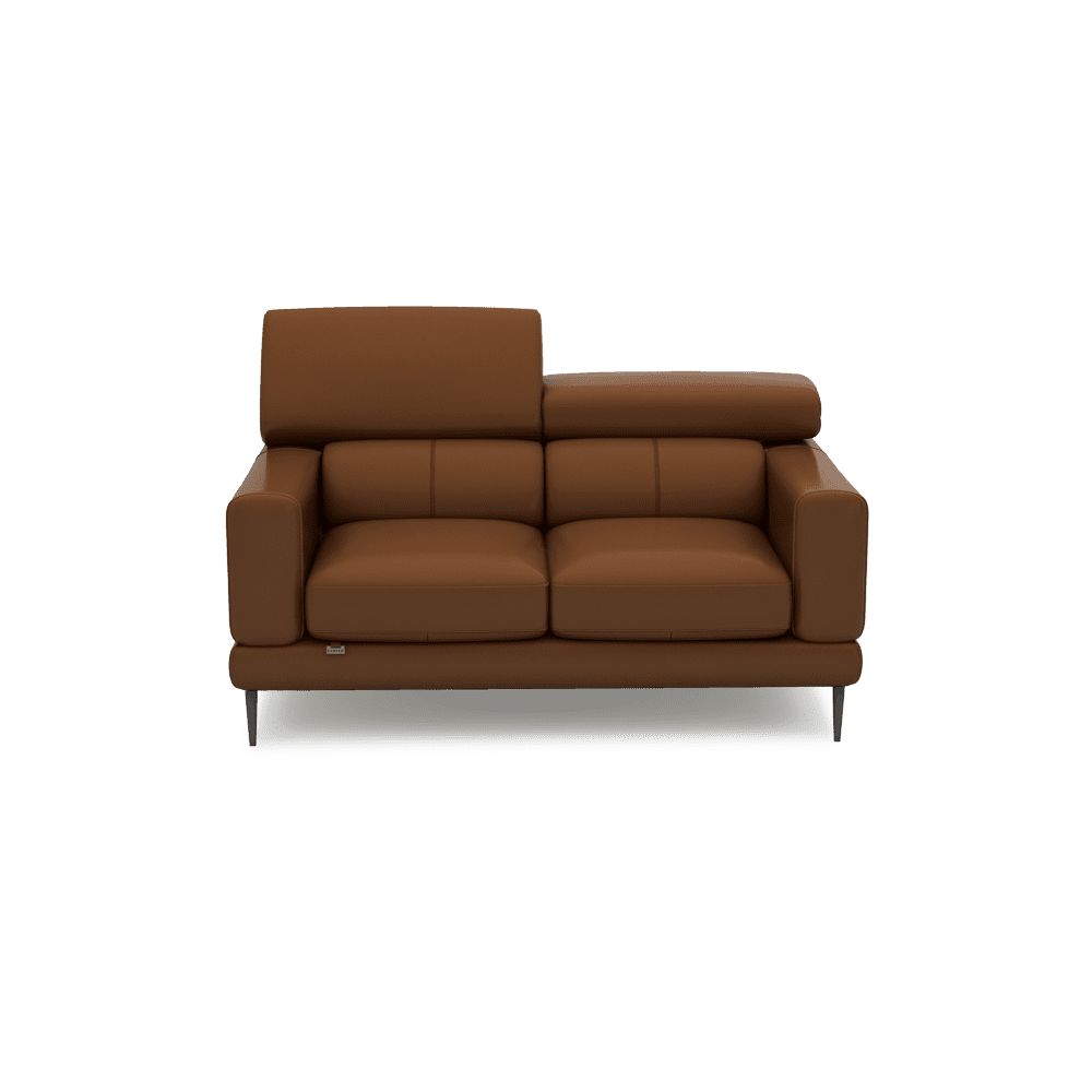 UNIQ - Pull-Out Fabric / Leather Sofa (2-seater)