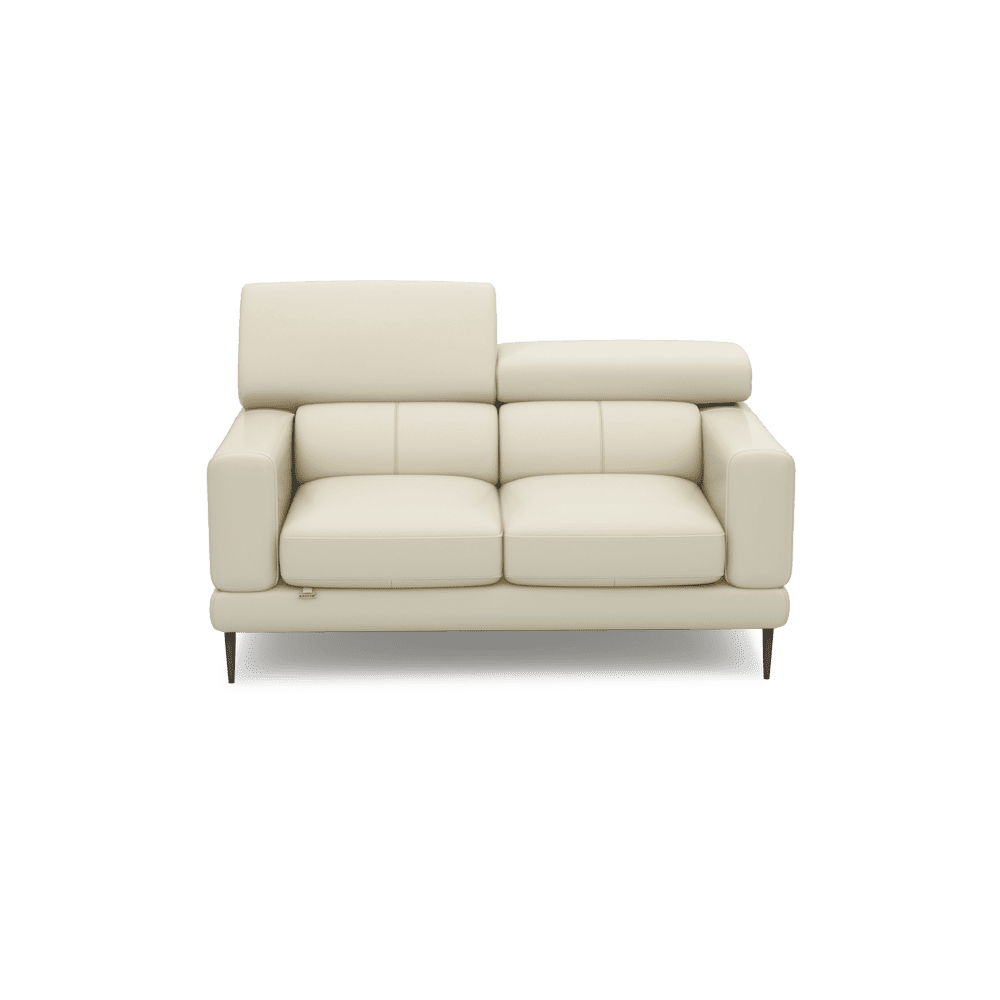 UNIQ - Pull-Out Fabric / Leather Sofa (2-seater)