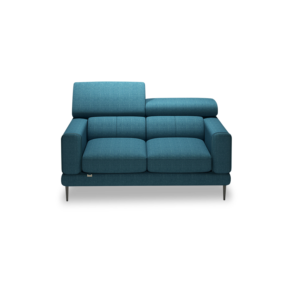 UNIQ - Pull-Out Fabric / Leather Sofa (2-seater)
