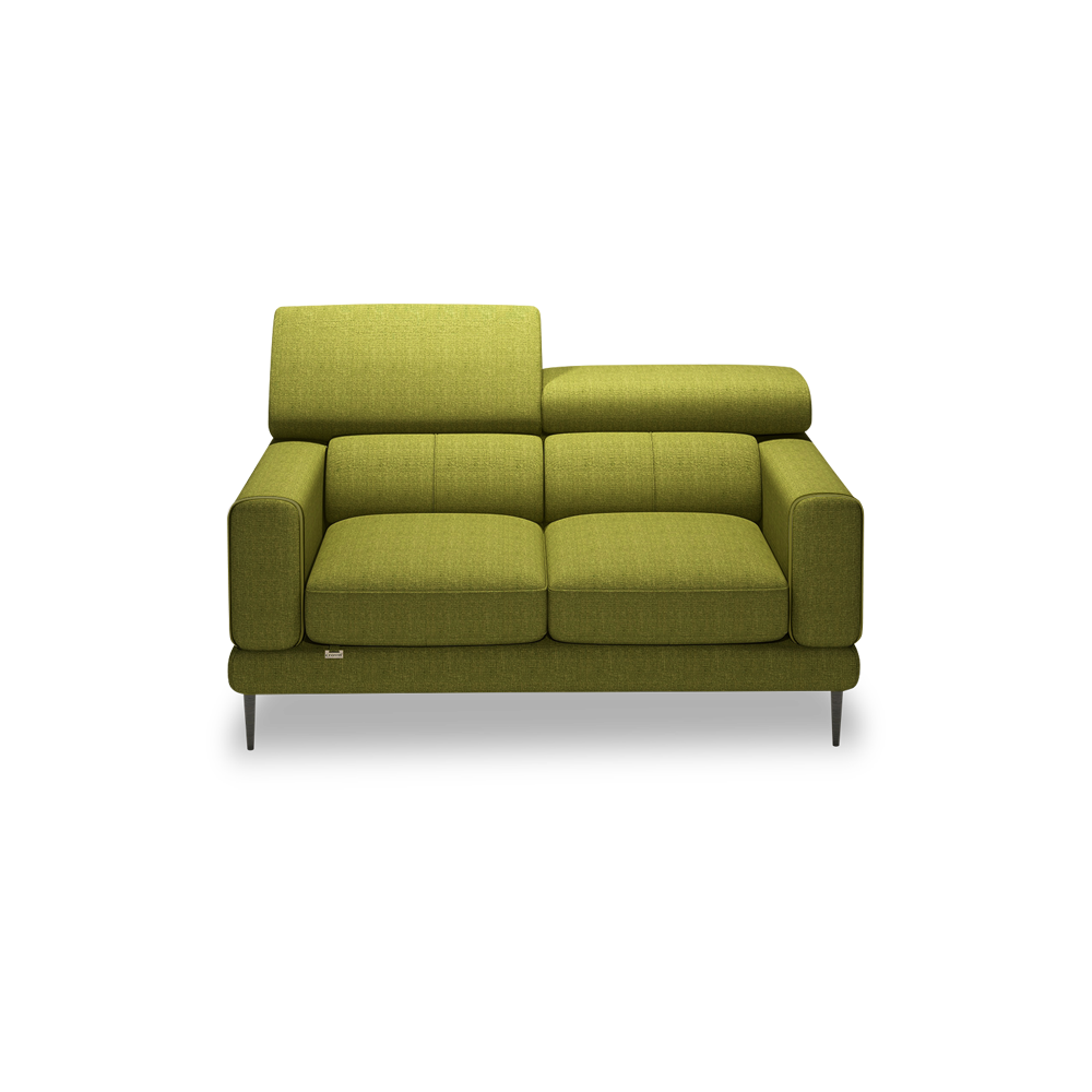 UNIQ - Pull-Out Fabric / Leather Sofa (2-seater)