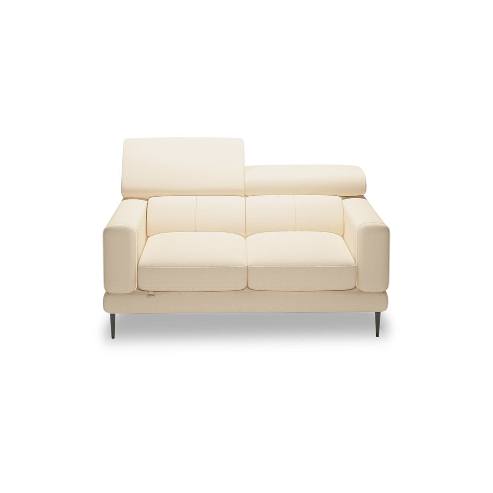 UNIQ - Pull-Out Fabric / Leather Sofa (2-seater)