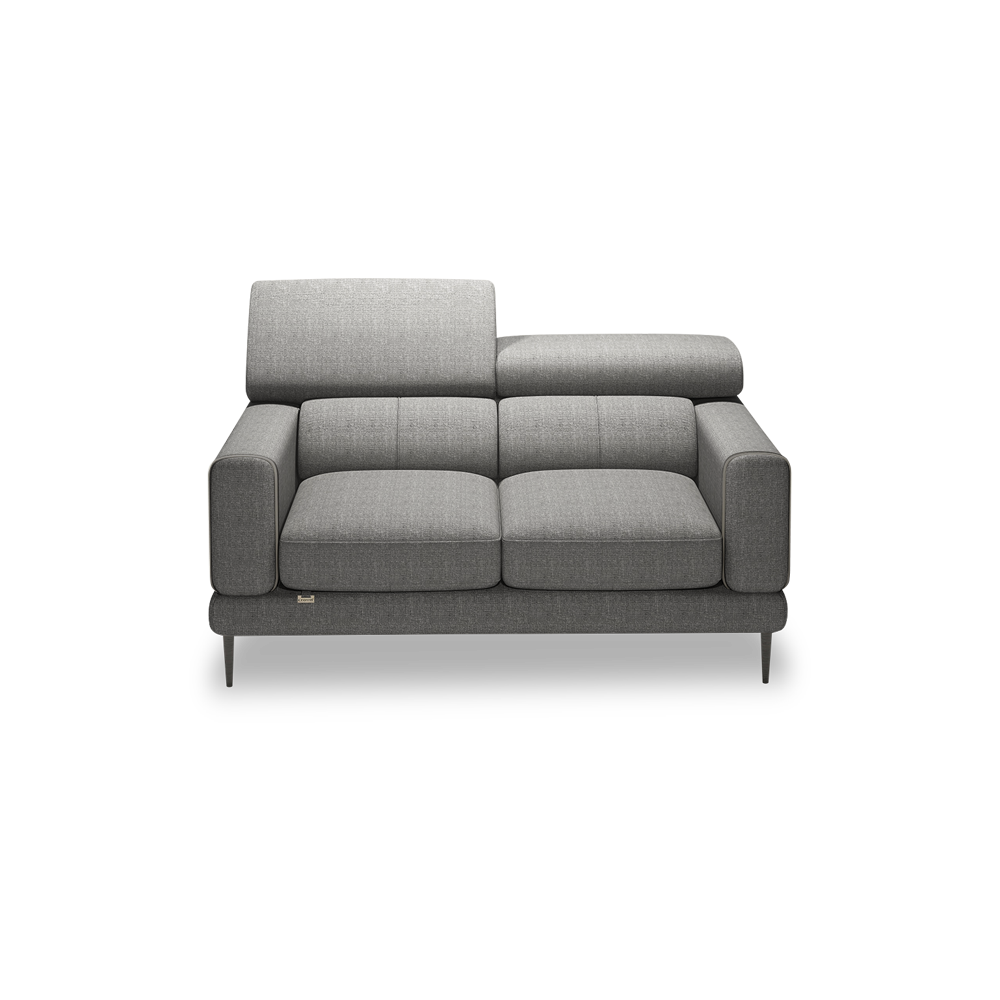 UNIQ - Pull-Out Fabric / Leather Sofa (2-seater)