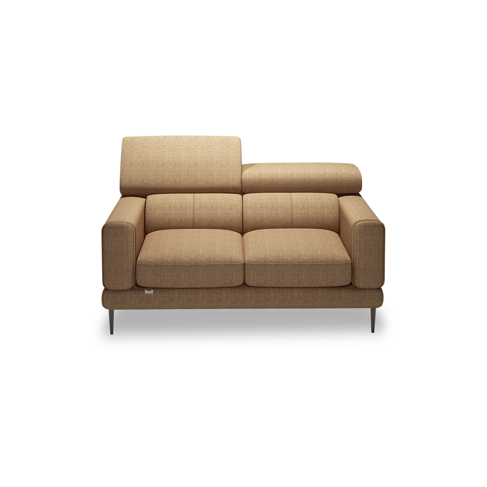 UNIQ - Pull-Out Fabric / Leather Sofa (2-seater)