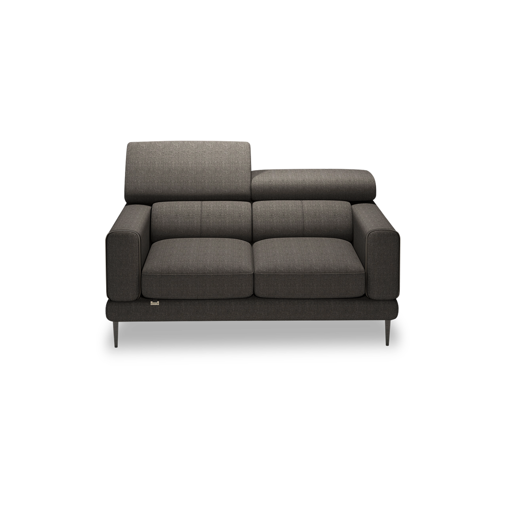 UNIQ - Pull-Out Fabric / Leather Sofa (2-seater)