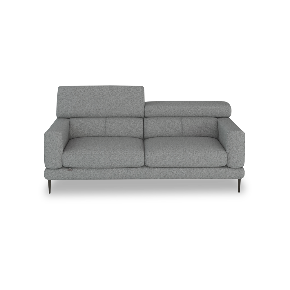UNIQ - Pull-Out Fabric / Leather Sofa (3-seater)