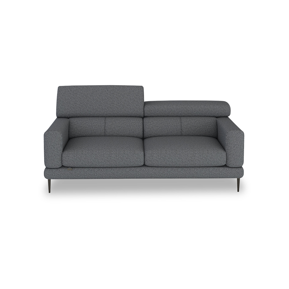 UNIQ - Pull-Out Fabric / Leather Sofa (3-seater)