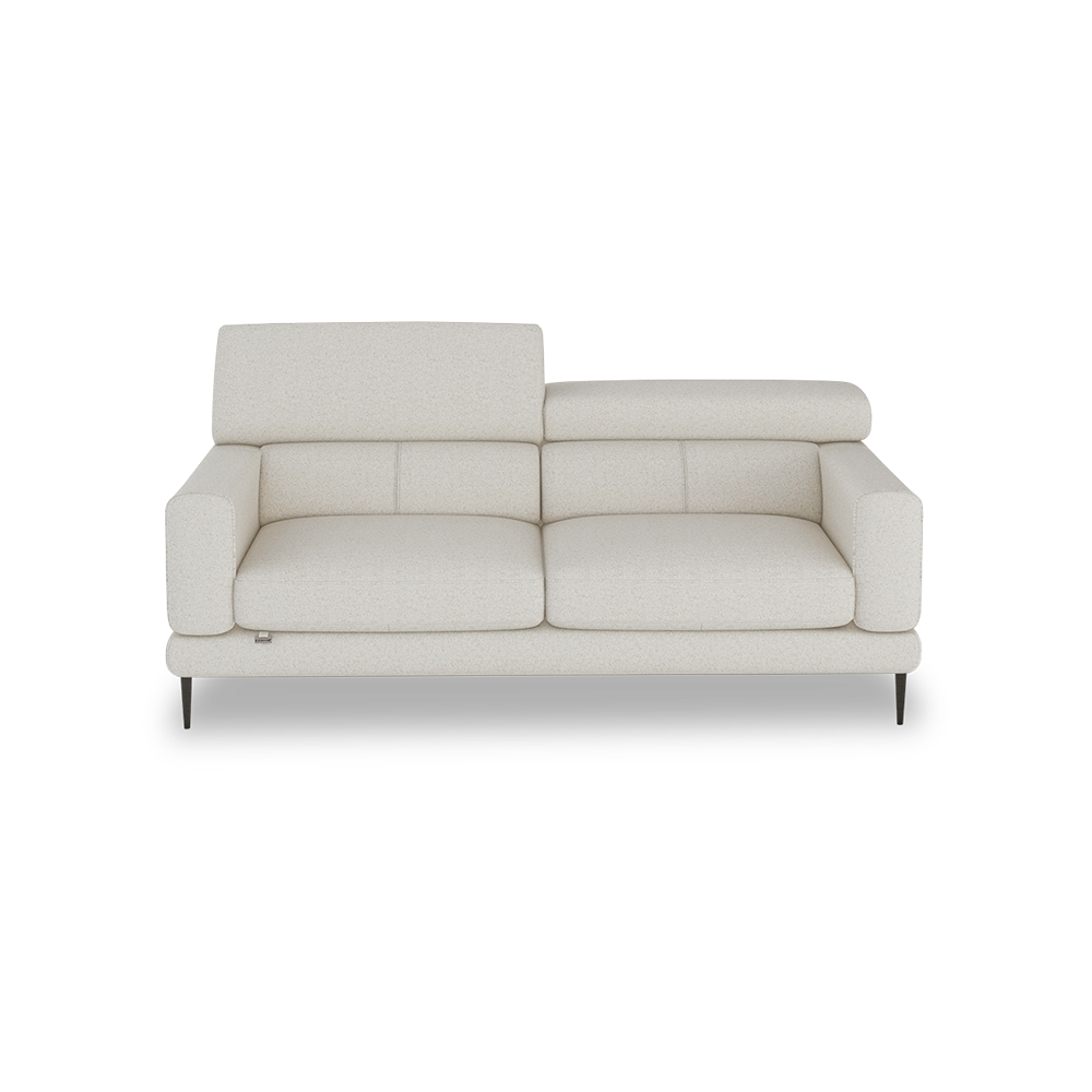 UNIQ - Pull-Out Fabric / Leather Sofa (3-seater)
