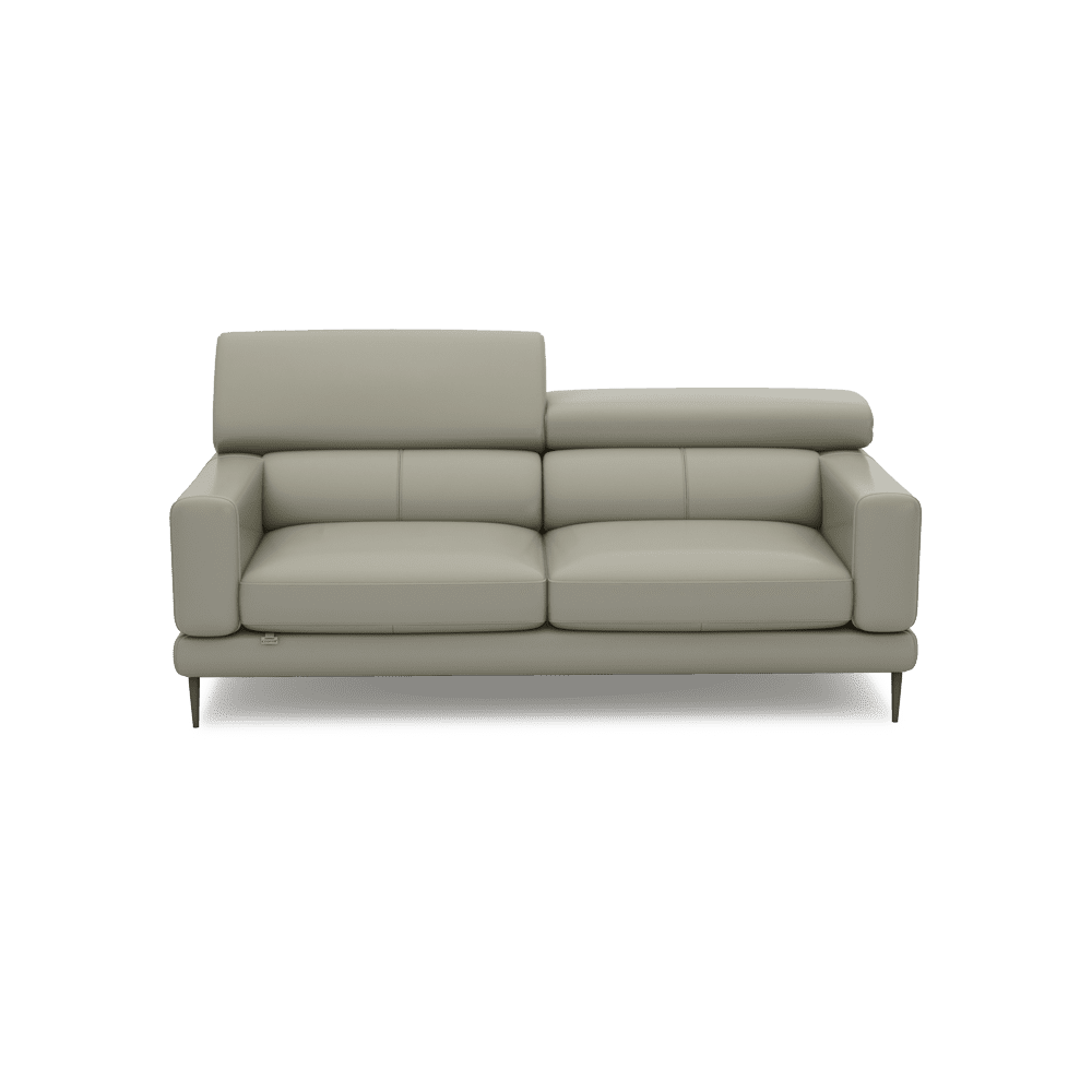 UNIQ - Pull-Out Fabric / Leather Sofa (3-seater)