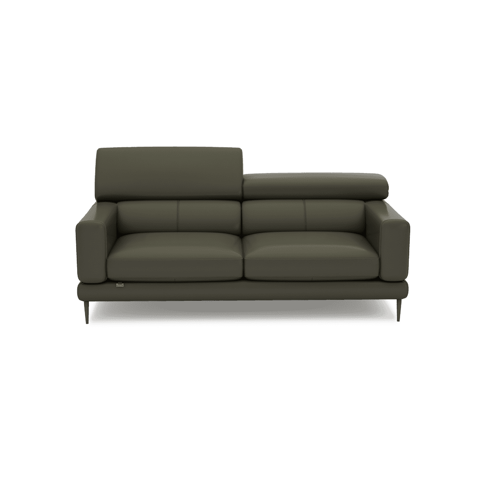 UNIQ - Pull-Out Fabric / Leather Sofa (3-seater)