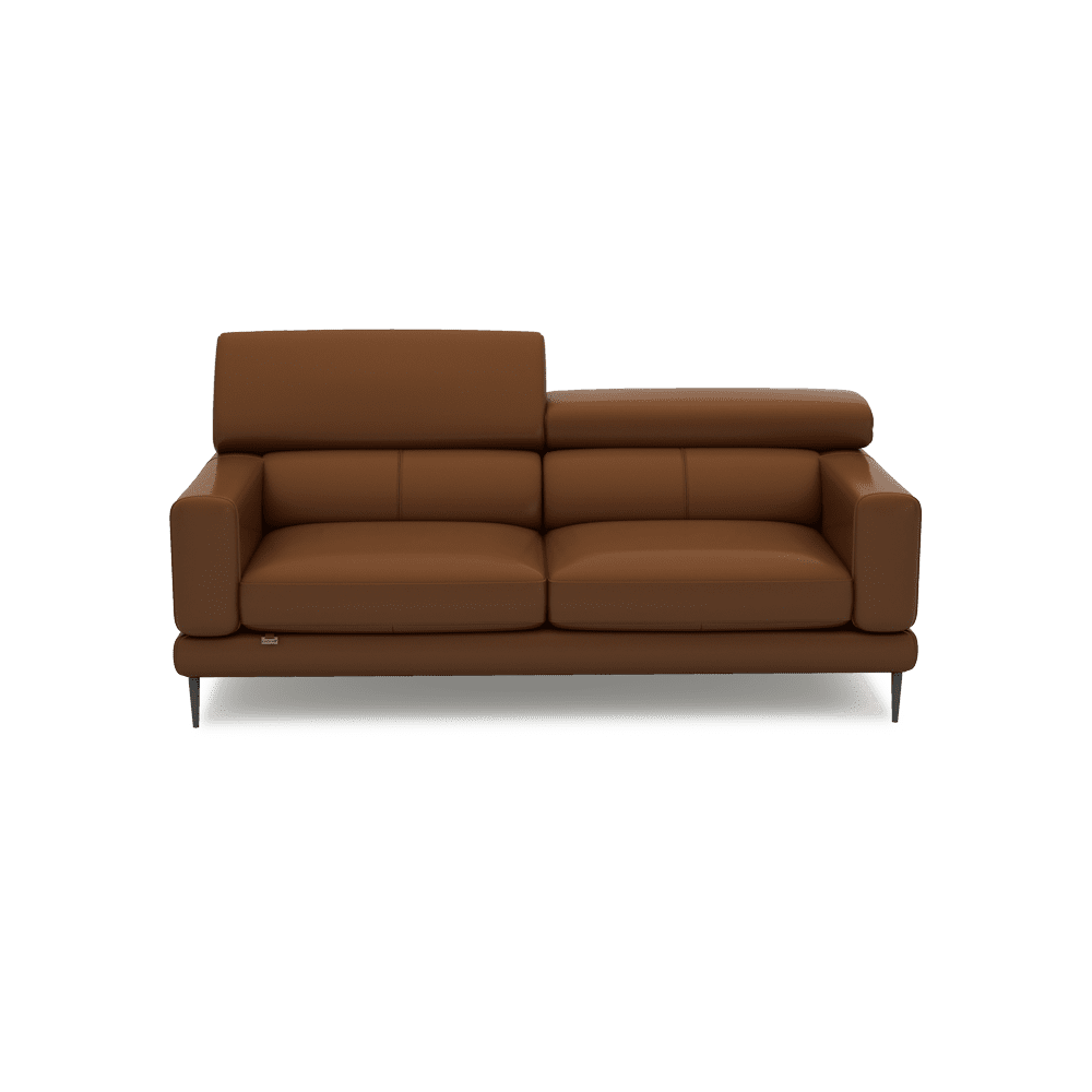 UNIQ - Pull-Out Fabric / Leather Sofa (3-seater)