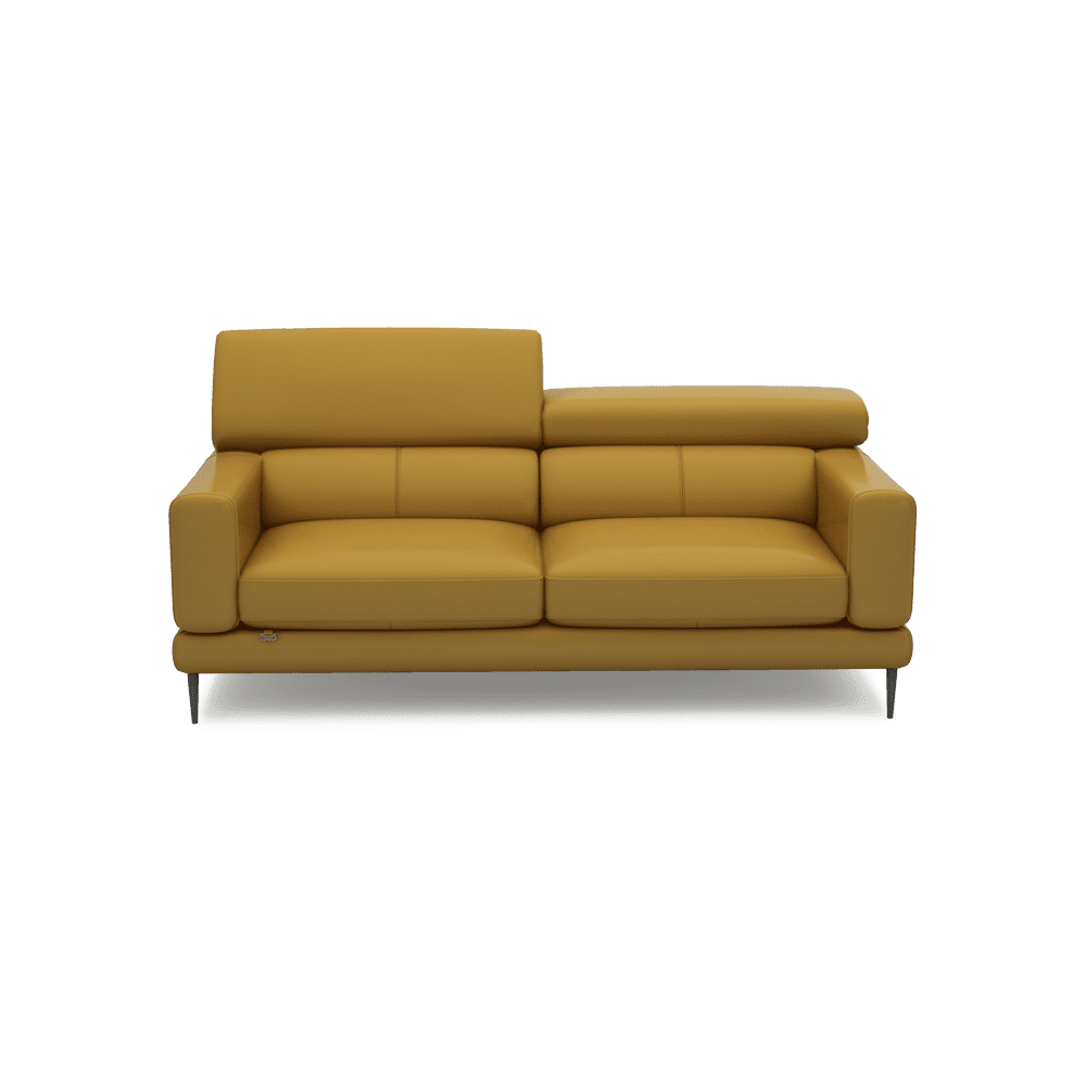UNIQ - Pull-Out Fabric / Leather Sofa (3-seater)