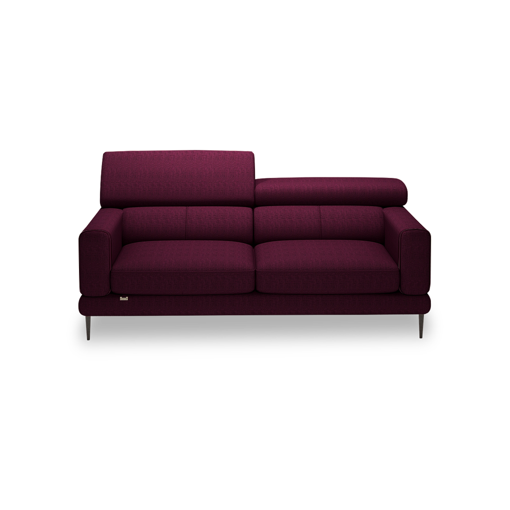 UNIQ - Pull-Out Fabric / Leather Sofa (3-seater)