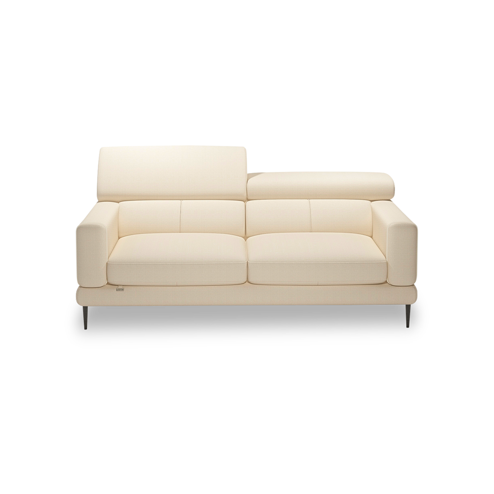 UNIQ - Pull-Out Fabric / Leather Sofa (3-seater)