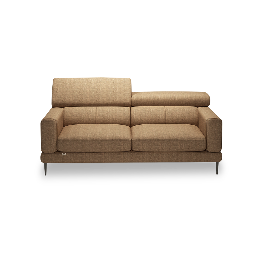 UNIQ - Pull-Out Fabric / Leather Sofa (3-seater)