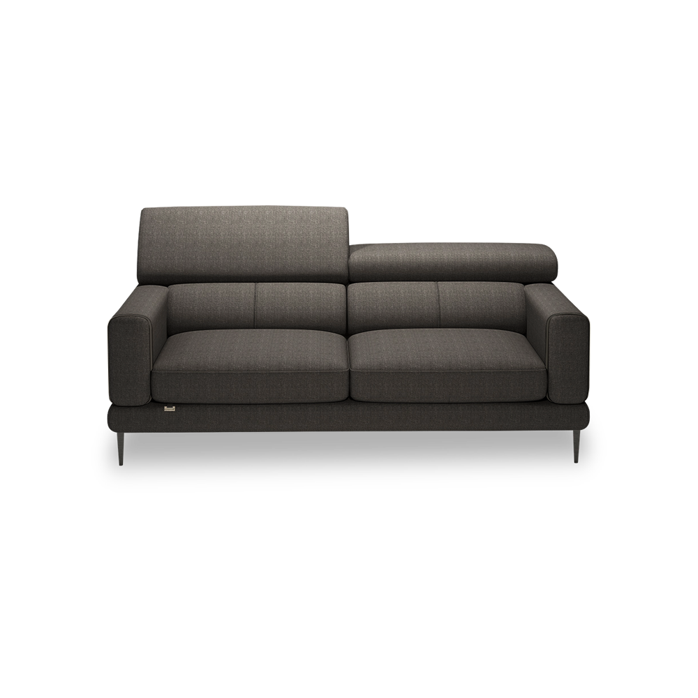 UNIQ - Pull-Out Fabric / Leather Sofa (3-seater)