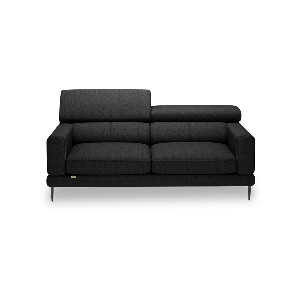 UNIQ - Pull-Out Fabric / Leather Sofa (3-seater)