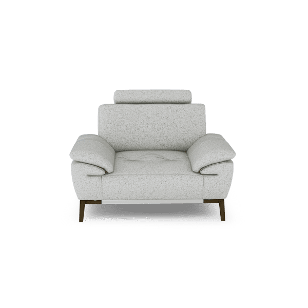 FIBSEN - Modular Fabric / Leather Sofa (1-seater)
