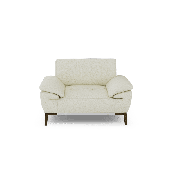 FIBSEN - Modular Fabric / Leather Sofa (1-seater)