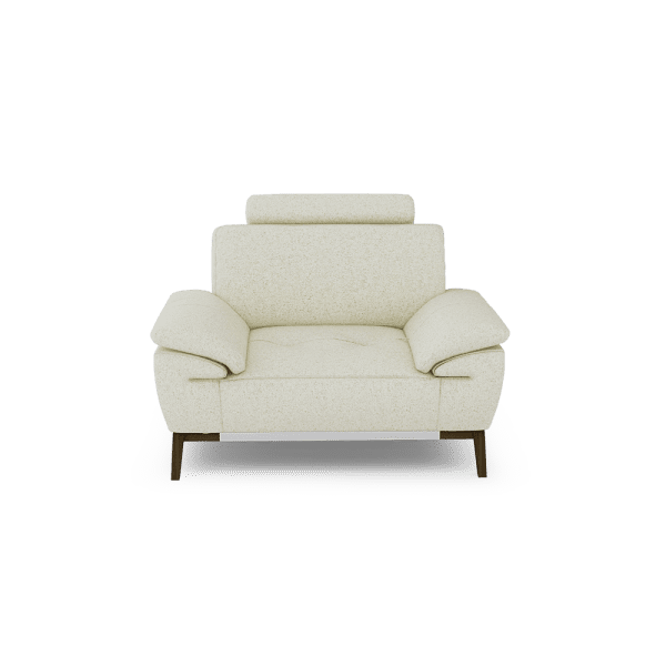 FIBSEN - Modular Fabric / Leather Sofa (1-seater)