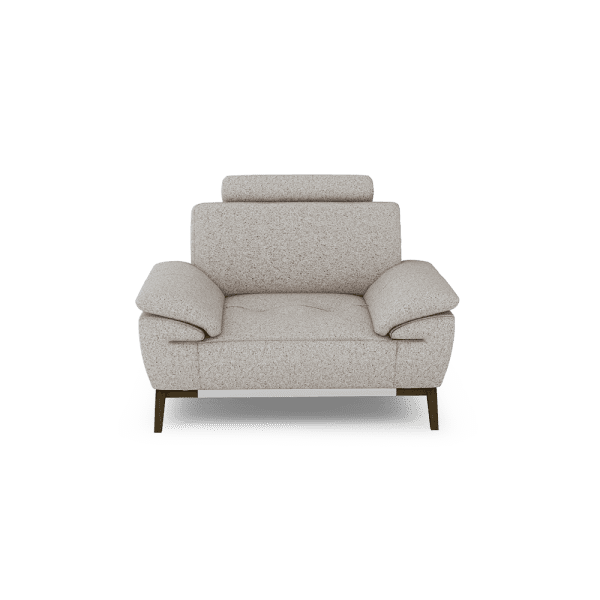 FIBSEN - Modular Fabric / Leather Sofa (1-seater)