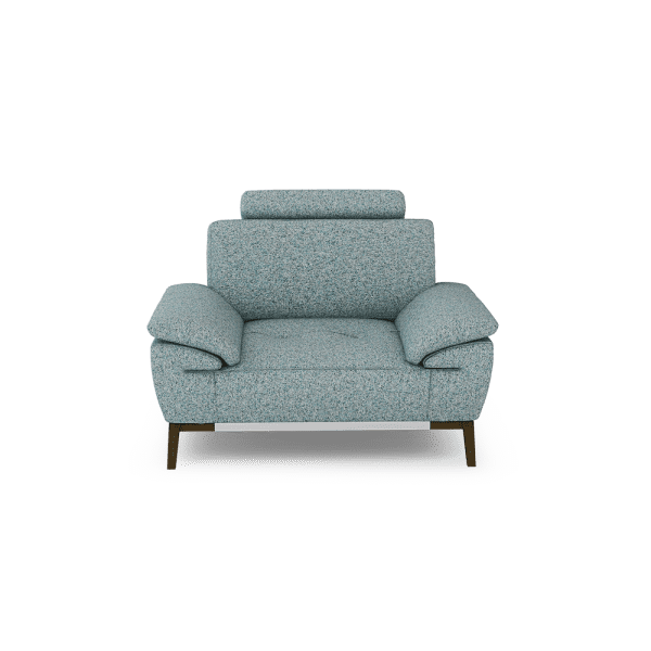 FIBSEN - Modular Fabric / Leather Sofa (1-seater)