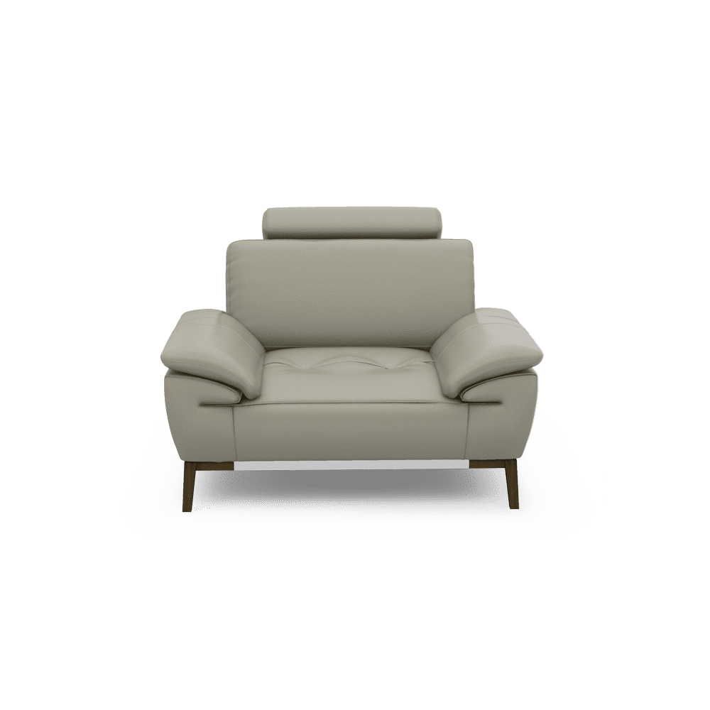 FIBSEN - Modular Fabric / Leather Sofa (1-seater)