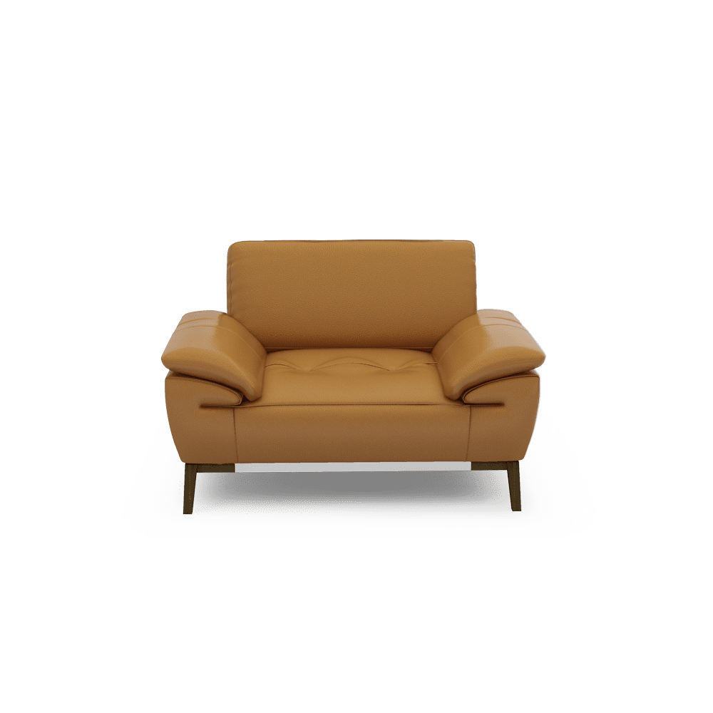 FIBSEN - Modular Fabric / Leather Sofa (1-seater)
