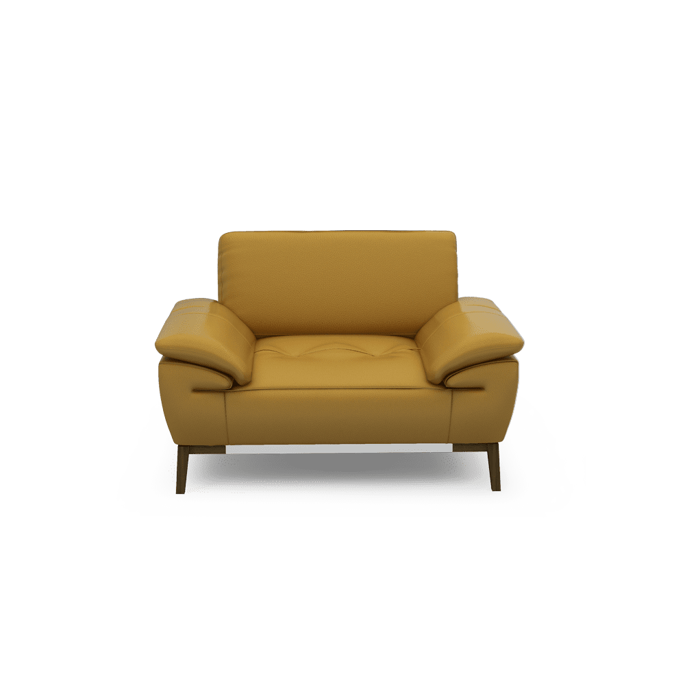 FIBSEN - Modular Fabric / Leather Sofa (1-seater)