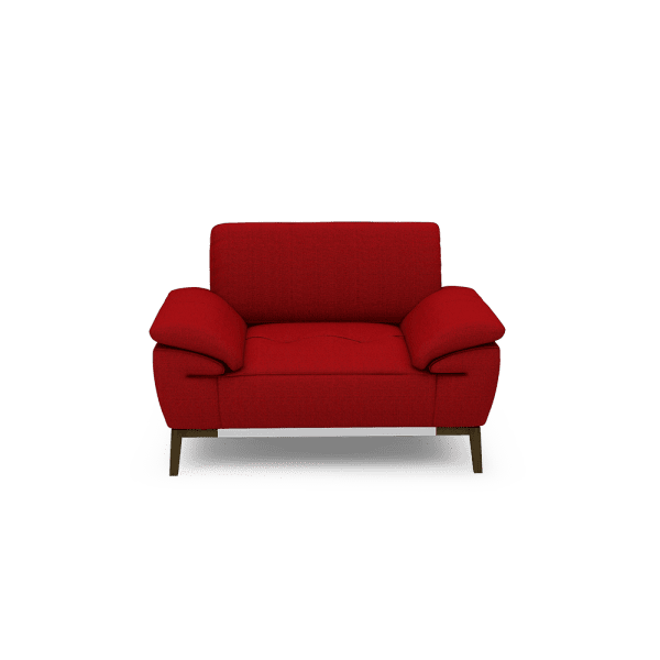 FIBSEN - Modular Fabric / Leather Sofa (1-seater)
