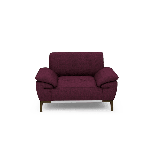 FIBSEN - Modular Fabric / Leather Sofa (1-seater)