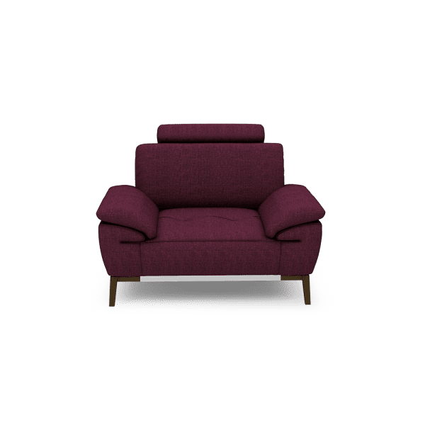 FIBSEN - Modular Fabric / Leather Sofa (1-seater)