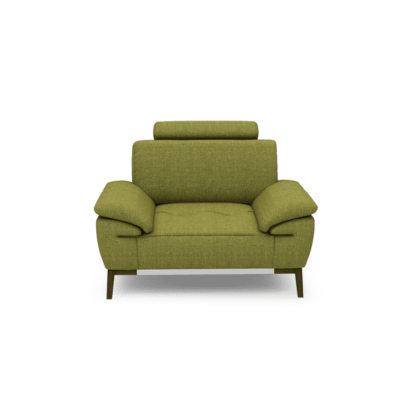 FIBSEN - Modular Fabric / Leather Sofa (1-seater)