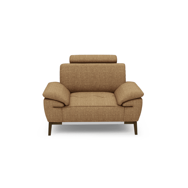 FIBSEN - Modular Fabric / Leather Sofa (1-seater)