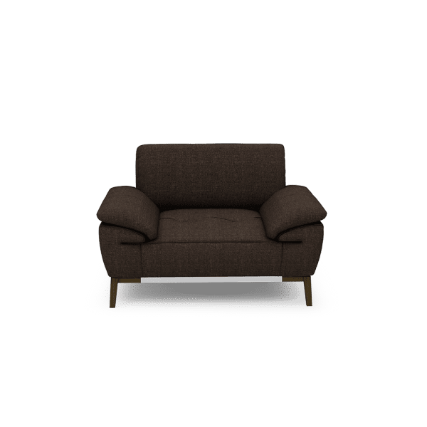 FIBSEN - Modular Fabric / Leather Sofa (1-seater)