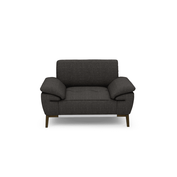FIBSEN - Modular Fabric / Leather Sofa (1-seater)