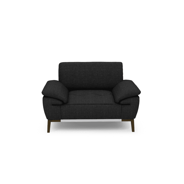 FIBSEN - Modular Fabric / Leather Sofa (1-seater)