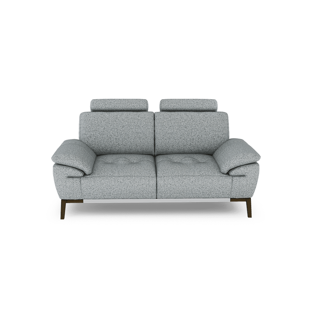 FIBSEN - Modular Fabric / Leather Sofa (2-seater)
