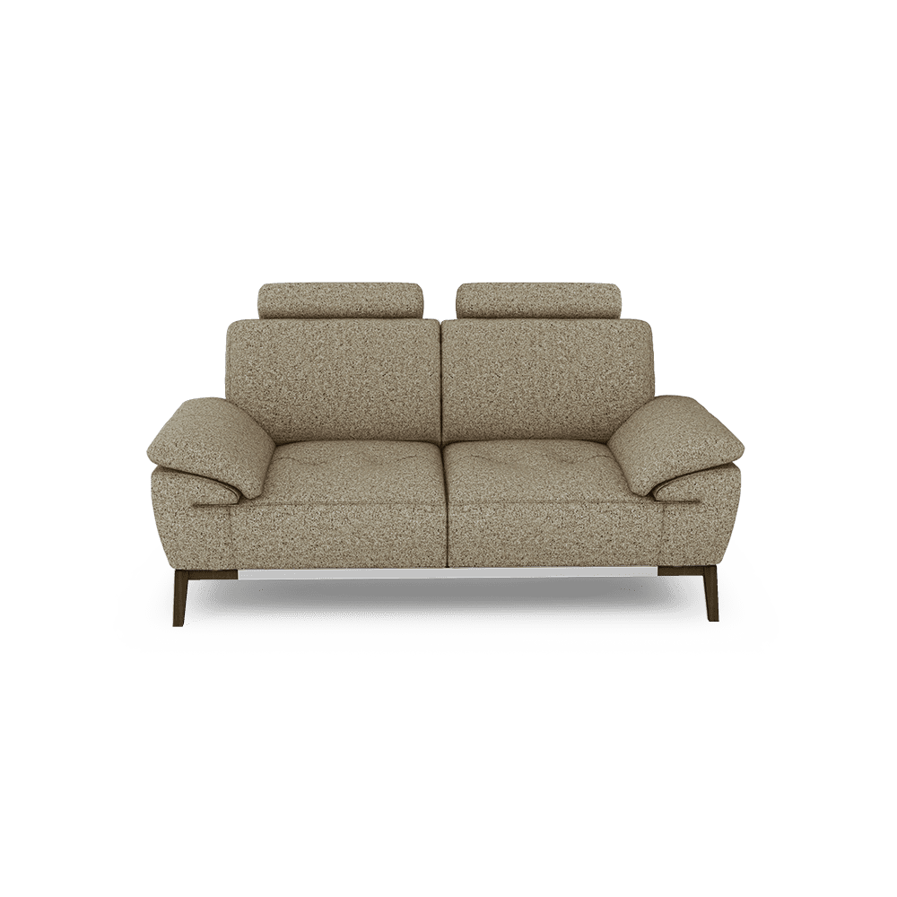 FIBSEN - Modular Fabric / Leather Sofa (2-seater)