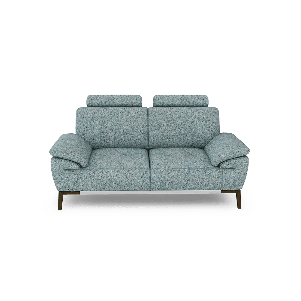 FIBSEN - Modular Fabric / Leather Sofa (2-seater)