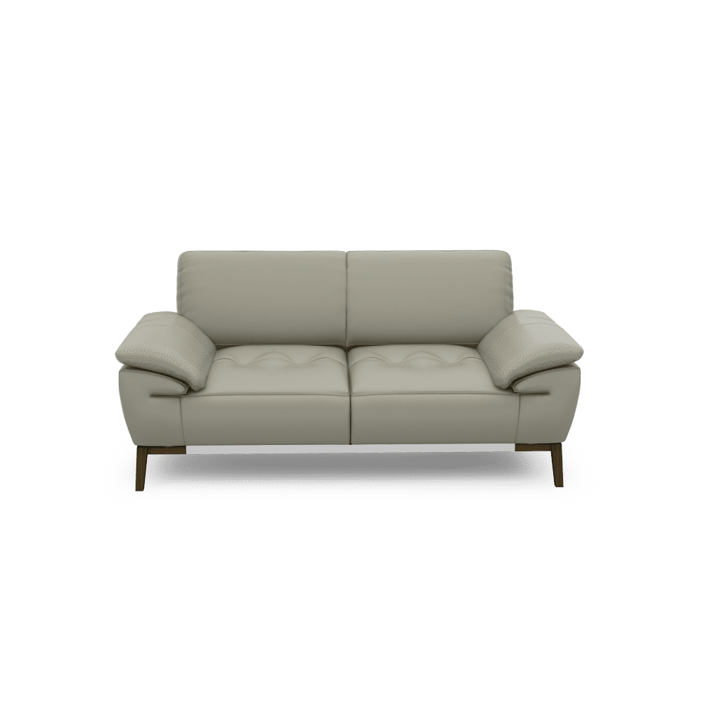 FIBSEN - Modular Fabric / Leather Sofa (2-seater)