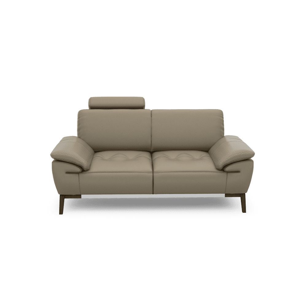 FIBSEN - Modular Fabric / Leather Sofa (2-seater)
