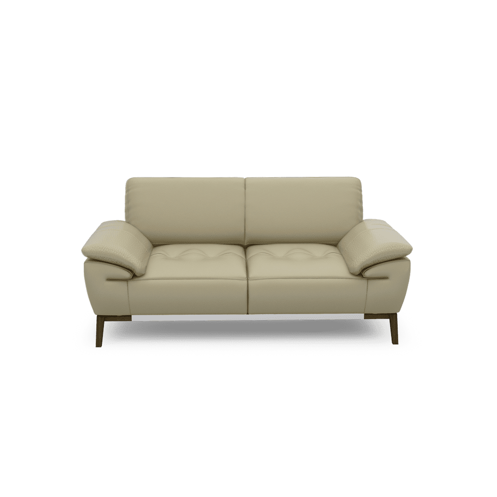FIBSEN - Modular Fabric / Leather Sofa (2-seater)