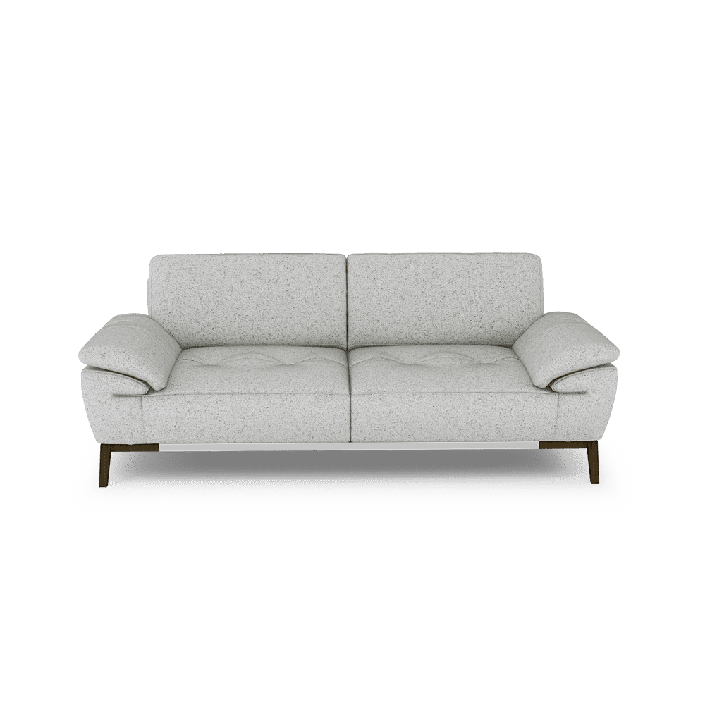 FIBSEN - Modular Fabric / Leather Sofa (3-seater)