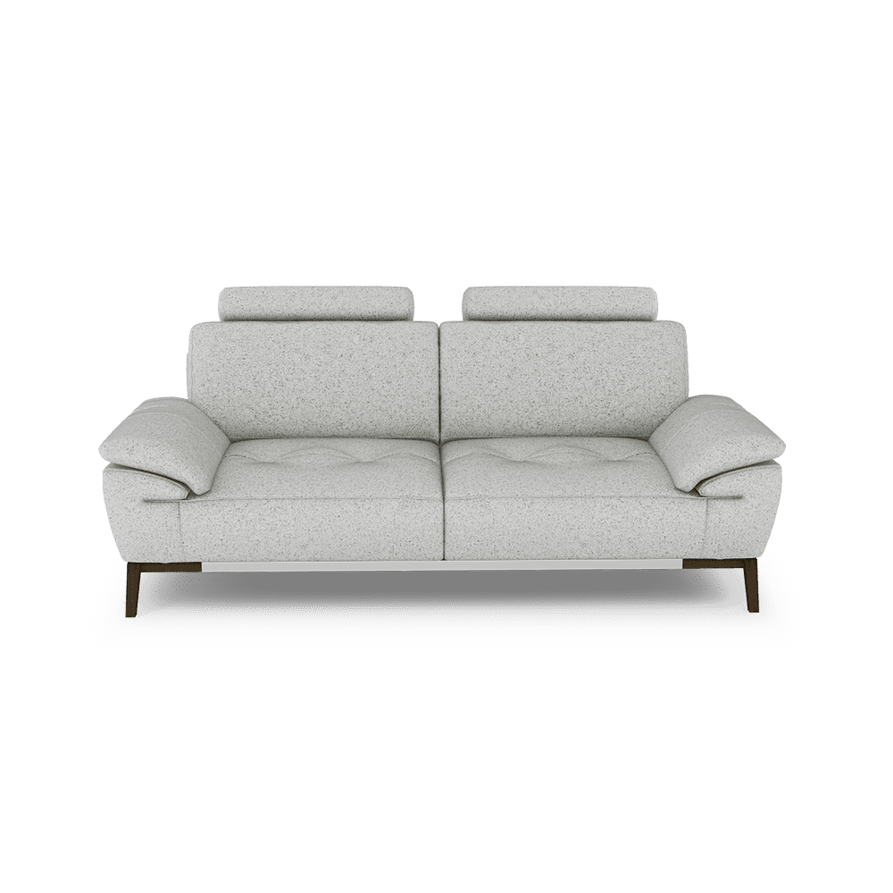FIBSEN - Modular Fabric / Leather Sofa (3-seater)